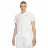 Vyriški polo marškinėliai su trumpomis rankovėmis Nike Court Dri-Fit Advantage Balta