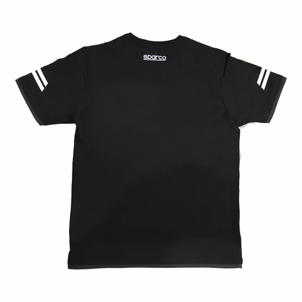 Men’s Short Sleeve T-Shirt Sparco Koma Tools 02416nrgs Black