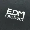 Men’s Short Sleeve Polo Shirt EDM Black