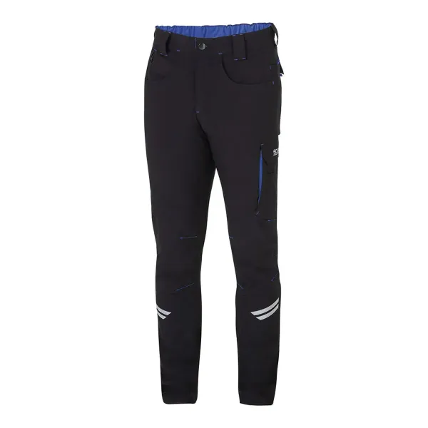 Safety trousers Sparco kansas Black Black/Blue