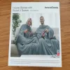 Antklodė su dviem rankovėmis su centrine kišene Doublanket InnovaGoods