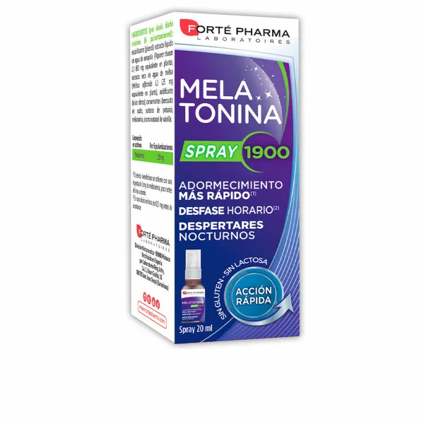 Insomnia supplement Forté Pharma Melatonina Melatonin 20 ml — Buy Online | Perfume Bright Lab