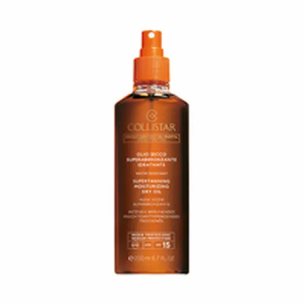 Kūno losjonas su savaiminiu įdegiu Collistar Aceite Seco Spf 15 200 ml