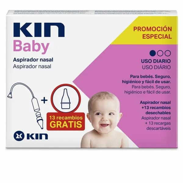 Nosies aspiratoriaus Kin Kūdikis (14 pcs)