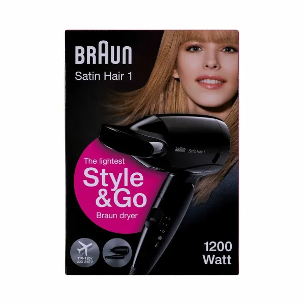 Plaukų džiovintuvas Braun HD130 Juoda 1200 W