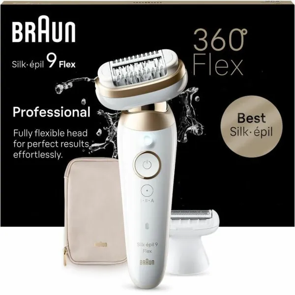 Electric Hair Remover Braun Flex 9-041 3D — Buy Online | Perfume Bright Lab