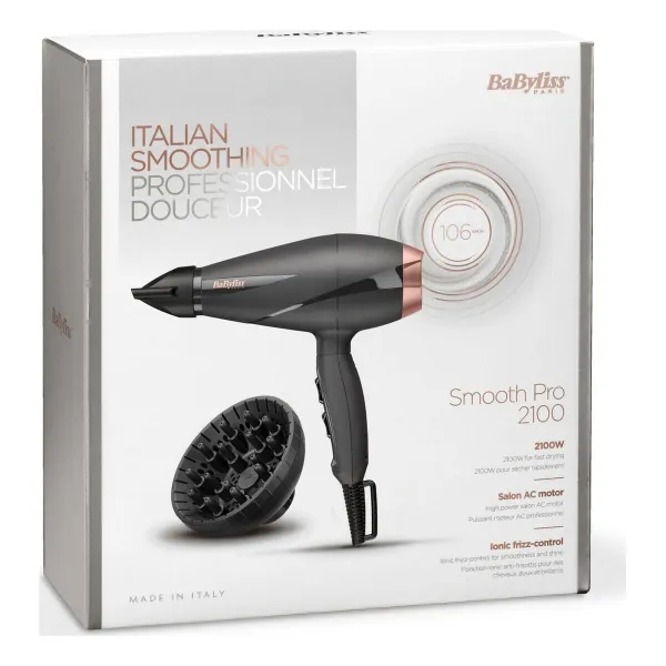 Plaukų džiovintuvas Babyliss Smooth Pro 2100
