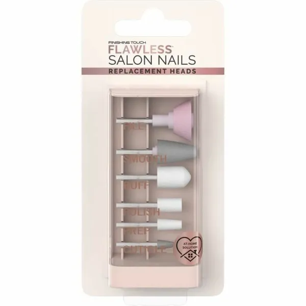 Manikyyri- ja pedikyyrisetit FLAWLESS Salon Nails Valkoinen