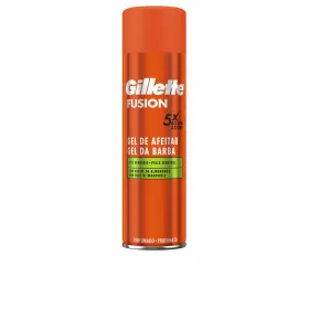 Raseerimise geel Gillette Fusion 200 ml Tundlik nahk