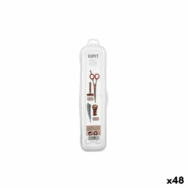 dėklu Kipit Skaidrus Kelionė Skutimosi rinkinys (48 vnt.)