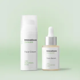 2 sejas ādas mitrināšanas līdzekļu komplekts CBD InnovaGoods