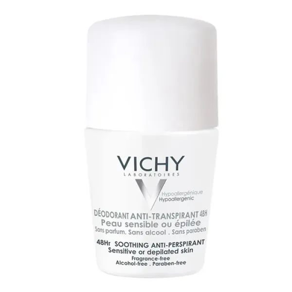 Vichy  48h Anti Perspirant Deodorant Roll On Sensitive Skin 50ml