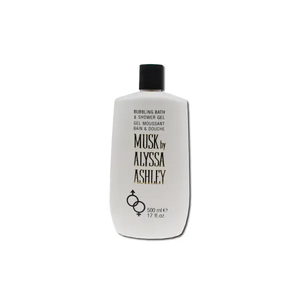 Alyssa Ashley Musk Bubbling Bath and Shower Gel 500ml