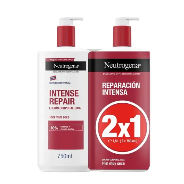 Neutrogena Loción Reparación Intensa 2x750ml