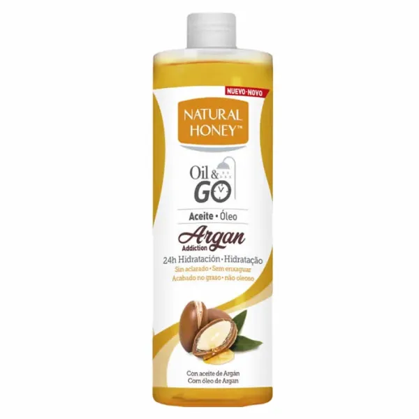 Natural Honey Elixir De Argan Oil & Go Body Oil 250ml
