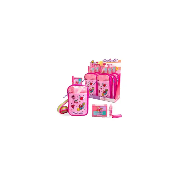 Martinelia Bolsito Cruzado Cosmetica Rosa