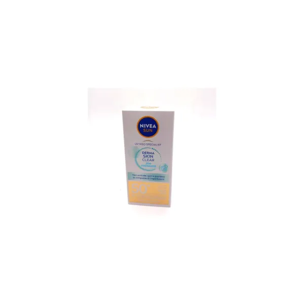 Nivea Sun Facial Uv Crema Solar Niacinamide Piel Clara Sfp50 40ml