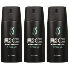 Suihkedeodorantti Axe Apollo 150 ml 3 Kappaletta