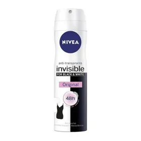 Spray Deodorant Nivea Black White Invisible 200 ml