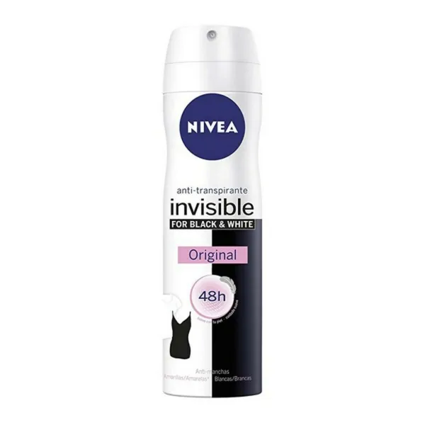 Suihkedeodorantti Nivea Black White Invisible 200 ml