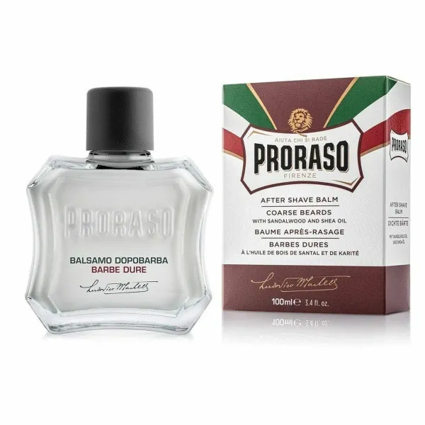Partabalsami Proraso Barbe Dure 100 ml Pehmentävä