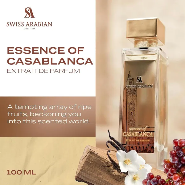 Parfümeeria universaalne naiste&meeste Swiss Arabian ESSENCE OF CASABLANCA 100 ml