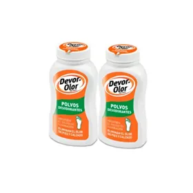 Devor Olor Dry Feet Deodorant Powder 2x100g 