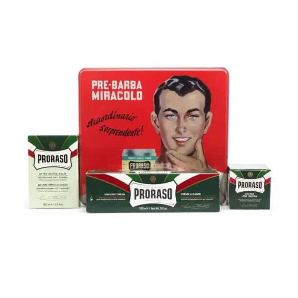 Proraso värskendav naha raseerimiskomplekt