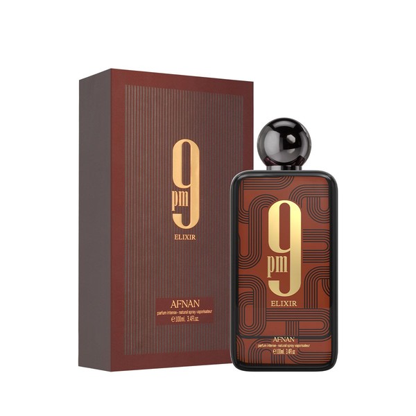 Afnan 9 pm Elixir Parfum Intense 100 ml (unisex) — Buy Online | Perfume Bright Lab