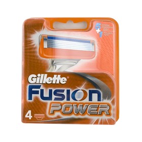 Gillette Fusion Power Disposible Shing Razors 4 vnt