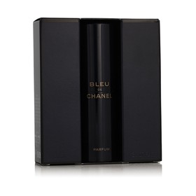 Chanel Bleu de Chanel Parfum vrecckový sprej plniteľný 20 ml + Parfum náplالعربية中文 2 x 20 ml (mies)