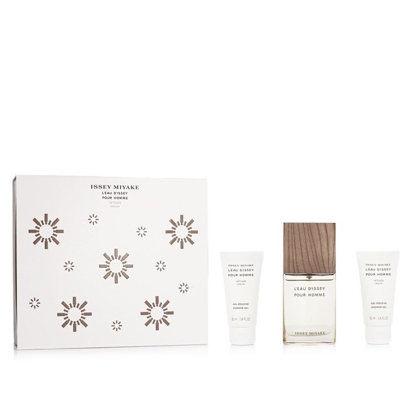 ISSEY MIYAKE Vétiver EDT Intense 50 ml + SG 2 x 50 ml (vyras)