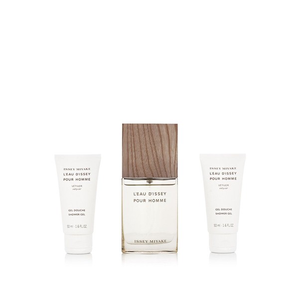 ISSEY MIYAKE Vétiver EDT Intense 50 ml + SG 2 x 50 ml (vyras)