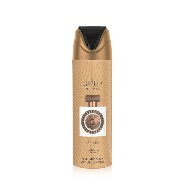 Lattafa Nebras Elixir Deodorant VAPO 200 ml (unisex) — Buy Online | Perfume Bright Lab