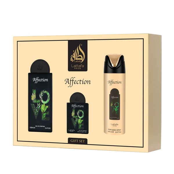 Lattafa Pride Affection EDP 100 мл + EDP 20 мл + DEO VAPO 200 мл (унисекс)