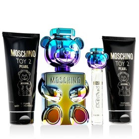 Moschino Toy 2 Pearl EDP 100 ml + EDP MINI 10 ml + SG 100 ml + BL 100 ml (unisex)