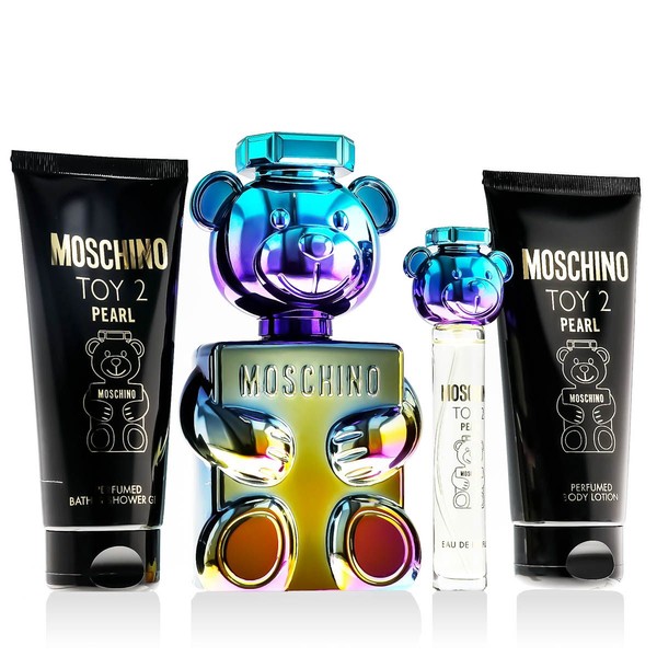 Moschino Toy 2 Pearl EDP 100 ml + EDP MINI 10 ml + BL 100 ml + SG 100 ml (unisex)