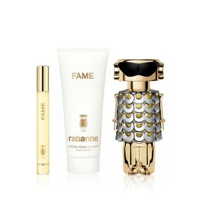 Rabanne Fame EDP 80 ml + EDP MINI 10 ml + BL 100 ml (sievietei)