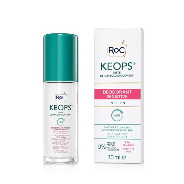 RoC Keops Déodorant Sensitive Roll-On 48H 30 ml — Buy Online | Perfume Bright Lab