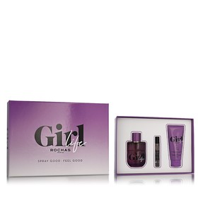 Rochas Girl Life EDP 75 ml + EDP MINI 7,5 ml + Body Balm 100 ml (nainen)