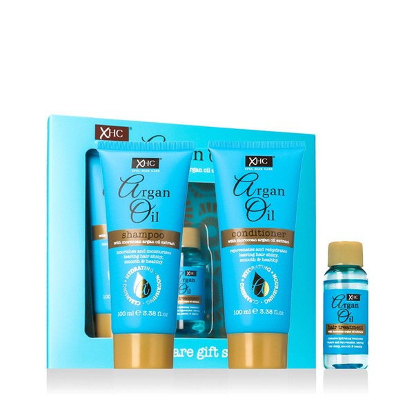 Xpel Argan eļļas dāvanu komplekts Šampūns 100 ml + Kondicionieris 100 ml + matu serums 30 ml