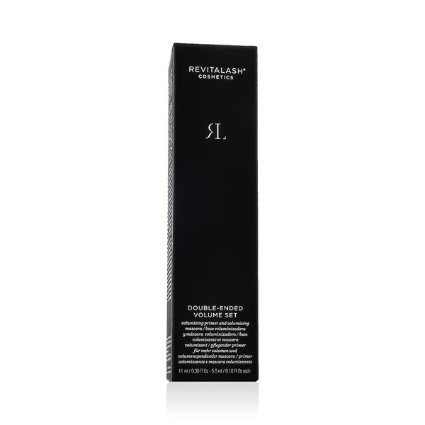 RevitaLash Double End Volume Set Praimer 11 ml + ripsmetušš (must) 5,5 ml
