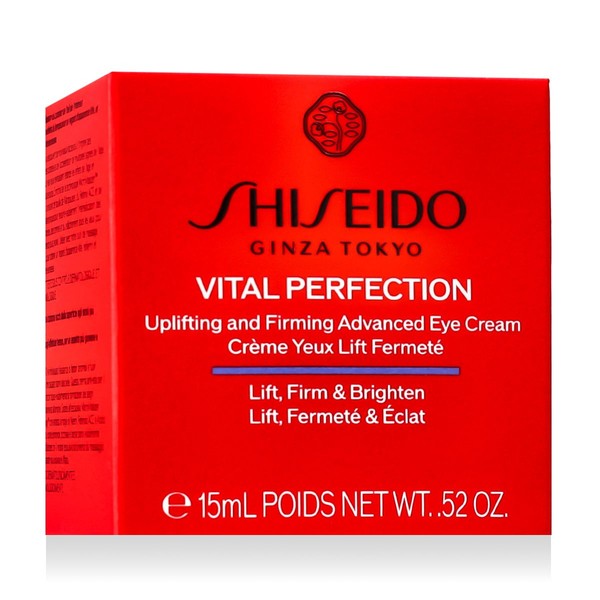 Shiseido Vital Perfection Поднятие и изготовление усовершенствованного крема для глаз 15 мл
