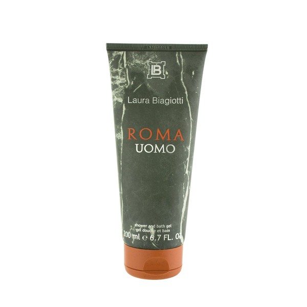 Laura Biagiotti Roma Uomo Perfumed Shower Gel 200 ml (man) — Buy Online | Perfume Bright Lab