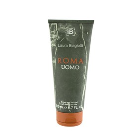 Laura Biagiotti Roma Uomo Perfumed Shower Gel 200 ml (man) — Buy Online | Perfume Bright Lab