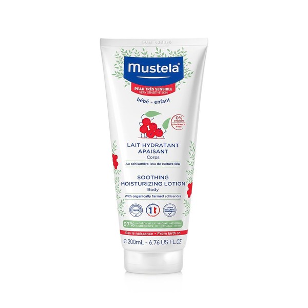 Mustela Bébé Успокаивающий увлажняющий раствор для тела 200 мл