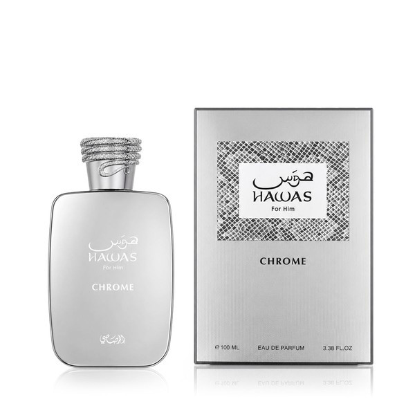 Rasasi Hawas Hänelle Chrome Eau De Parfum 100 ml (mies)