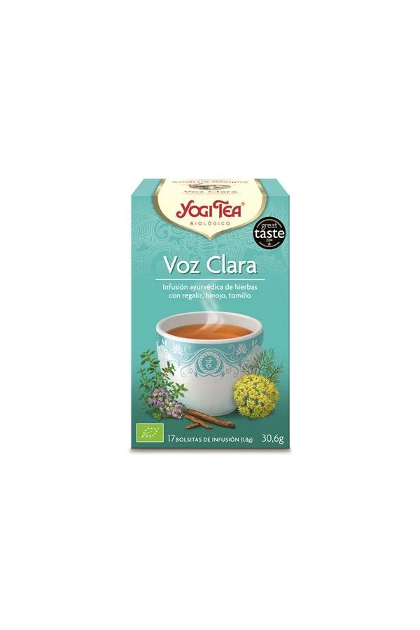 Yogi Tea Voz Clara 17 Bolsitas