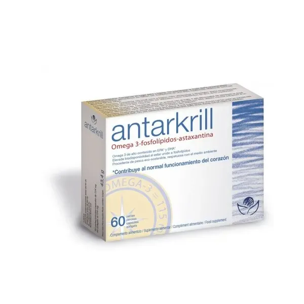 Bioserum Antarkrill Omega 3, 60 Perlas