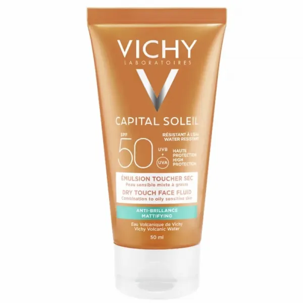 Vichy Capital  Soleil Mattifying Face Fluid Dry Touch Spf50 50ml